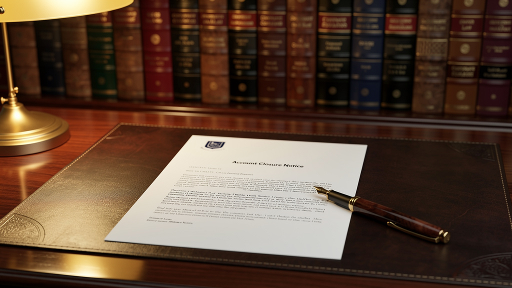3 étapes pour assurer l'acceptation de votre lettre de cloture de compte